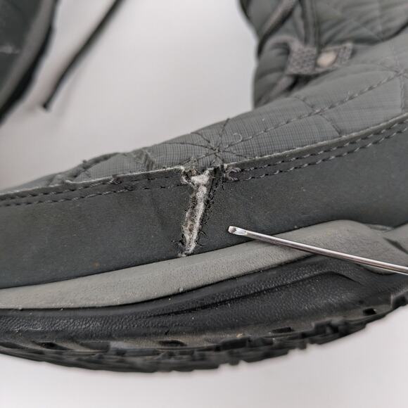 Columbia Womens Sz10 Snow Boots Loveland Mid Thermal Black Waterproof Techlite - Picture 6 of 11